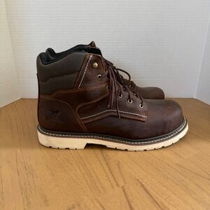 Irish Setter Kittson 83666 Work Boot Mens Size 13D Brown Steel Toe EH Leather